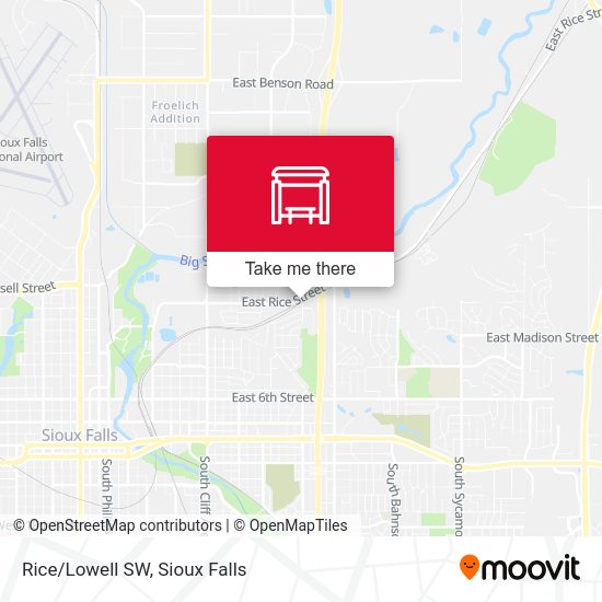 Mapa de Rice/Lowell SW