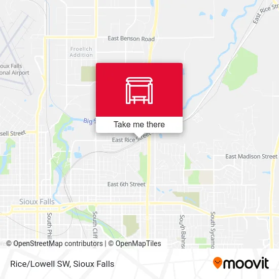 Mapa de Rice/Lowell SW