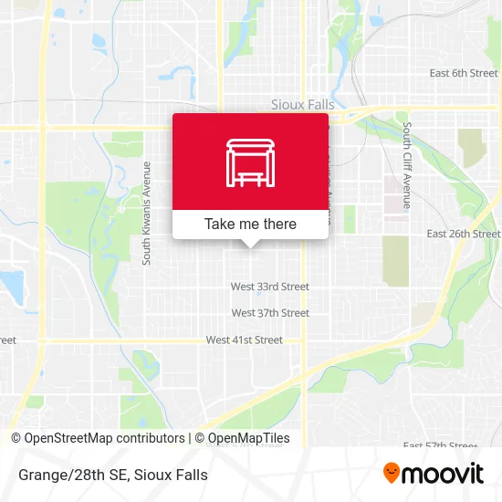 Mapa de Grange/28th SE