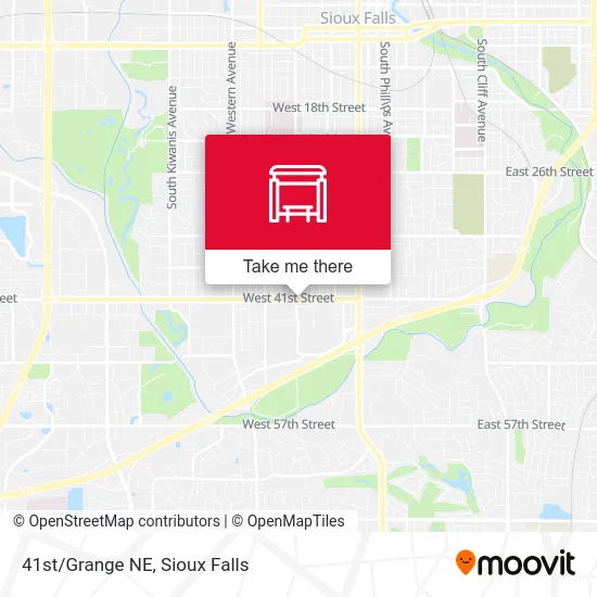 Mapa de 41st/Grange NE