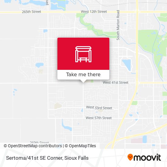 Sertoma/41st SE Corner map