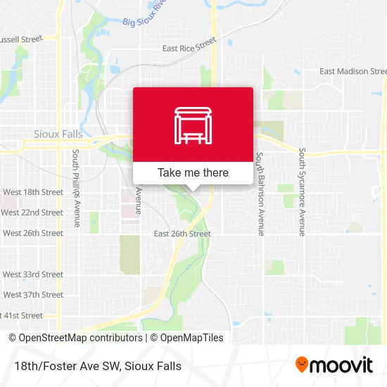 Mapa de 18th/Foster Ave SW