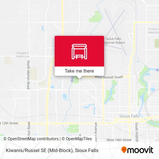 Mapa de Kiwanis/Russel SE (Mid-Block)