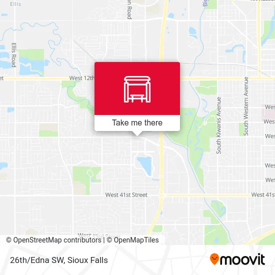 Mapa de 26th/Edna SW