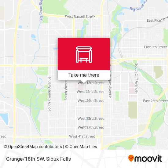 Mapa de Grange/18th SW