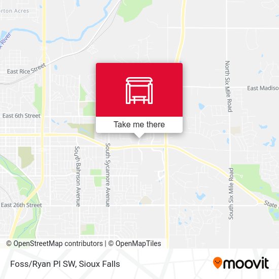 Mapa de Foss/Ryan Pl SW
