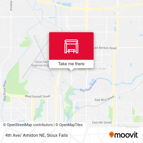 Mapa de 4th Ave/ Amidon NE
