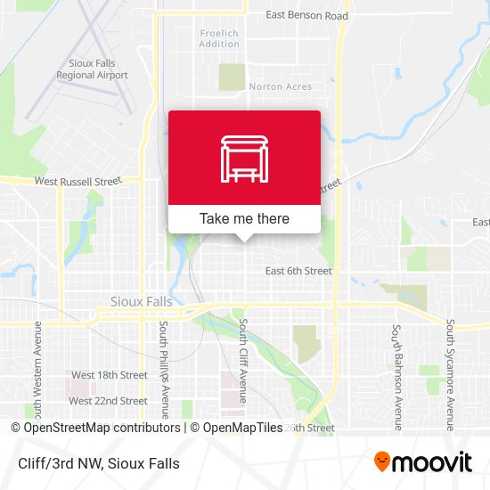 Cliff/3rd NW map