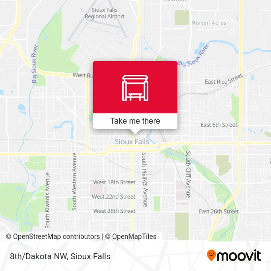 Mapa de 8th/Dakota NW