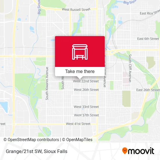 Mapa de Grange/21st SW