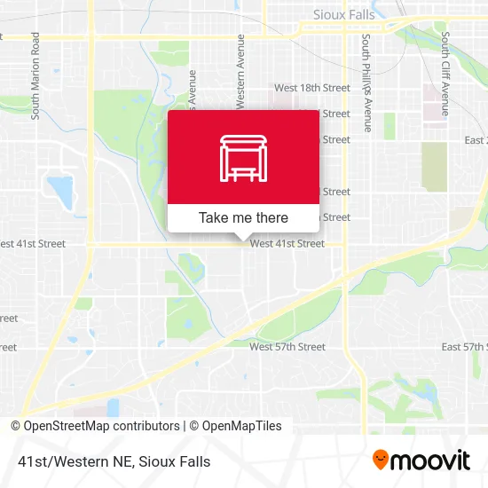 Mapa de 41st/Western NE