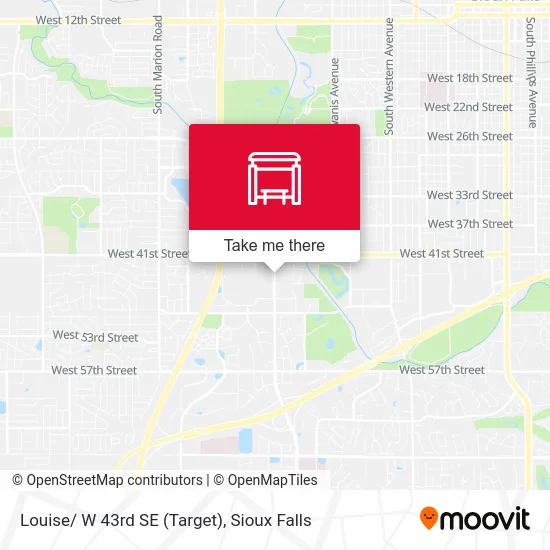 Mapa de Louise/ W 43rd SE (Target)