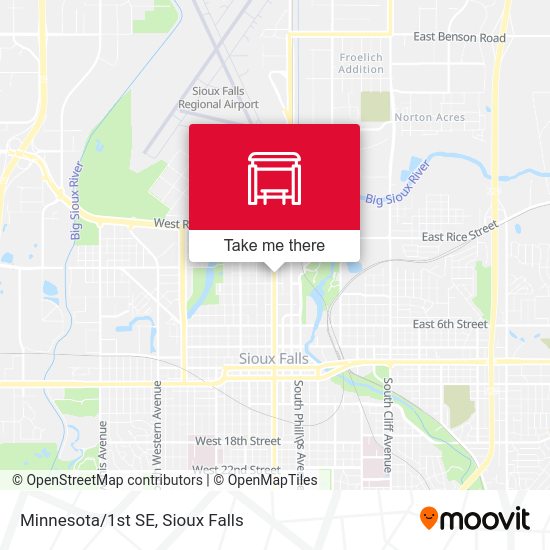 Minnesota/1st SE map