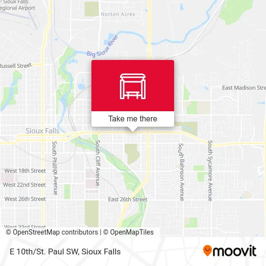 Mapa de E 10th/St. Paul SW