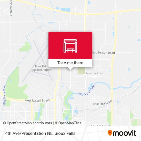 Mapa de 4th Ave/Presentation NE