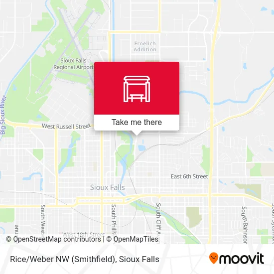 Rice/Weber NW (Smithfield) map