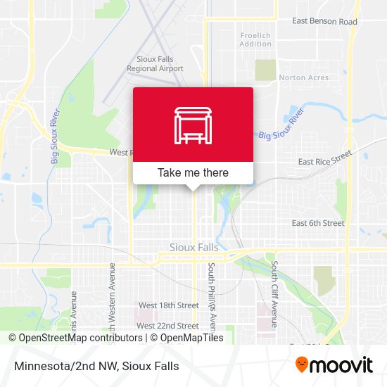 Minnesota/2nd NW map