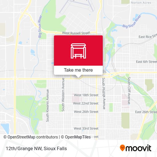 Mapa de 12th/Grange NW