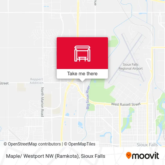 Mapa de Maple/ Westport NW (Ramkota)