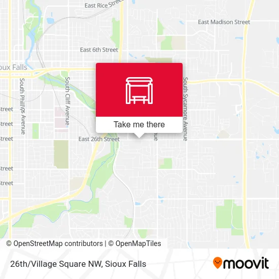 26th/Village Square NW map