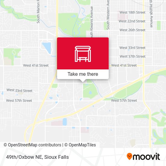 49th/Oxbow NE map