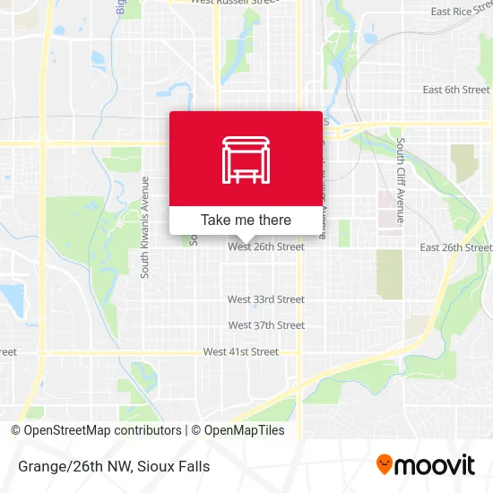 Mapa de Grange/26th NW