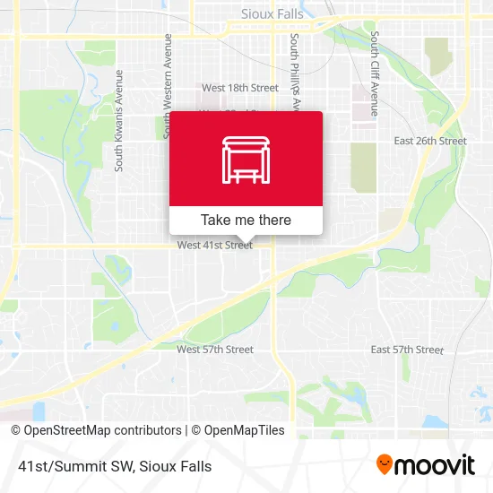 Mapa de 41st/Summit SW