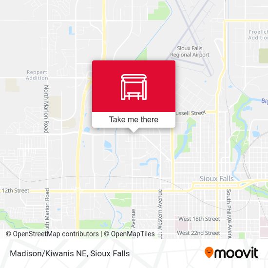 Mapa de Madison/Kiwanis NE