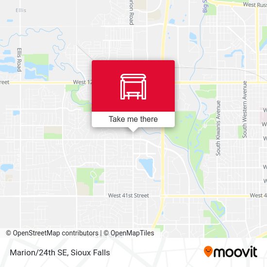 Mapa de Marion/24th SE