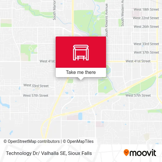 Mapa de Technology Dr/ Valhalla SE