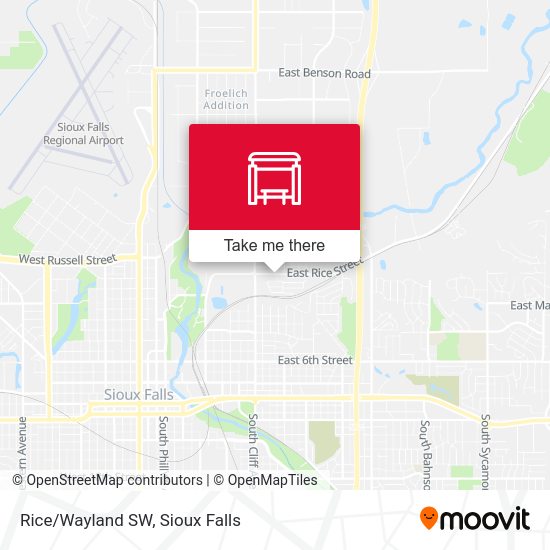 Rice/Wayland SW map