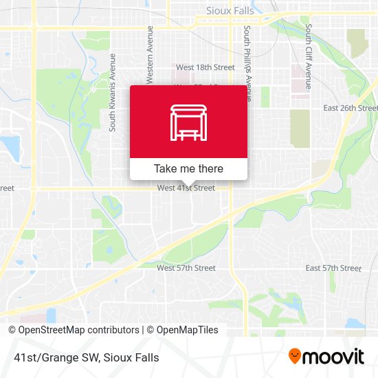 Mapa de 41st/Grange SW