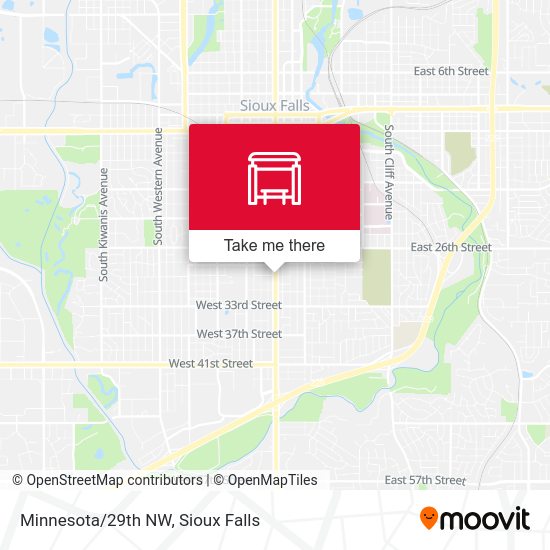 Mapa de Minnesota/29th NW