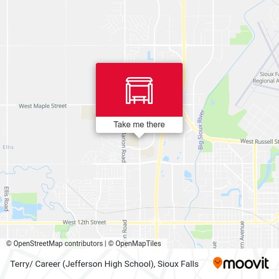 Mapa de Terry/ Career (Jefferson High School)