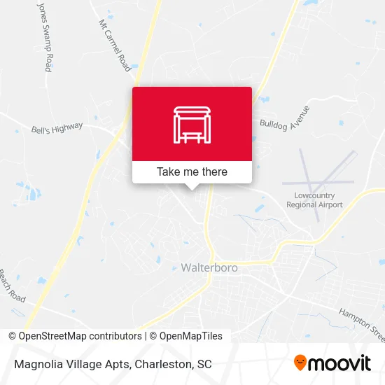 Magnolia Village Apts map