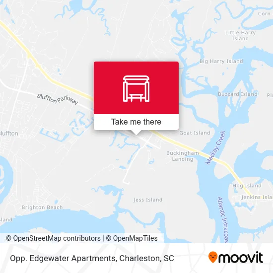 Opp. Edgewater Apartments map