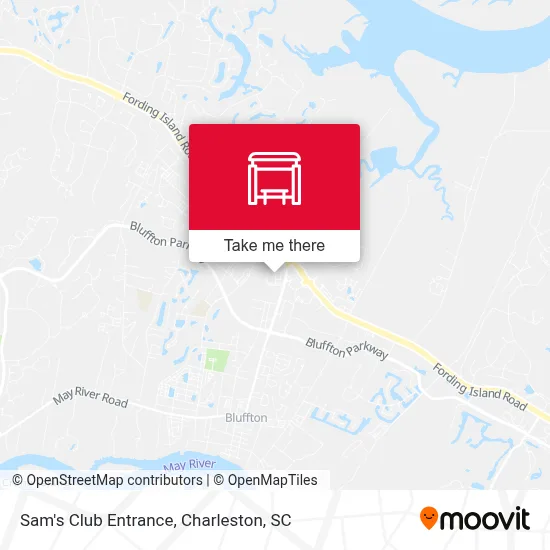 Sam's Club Entrance map