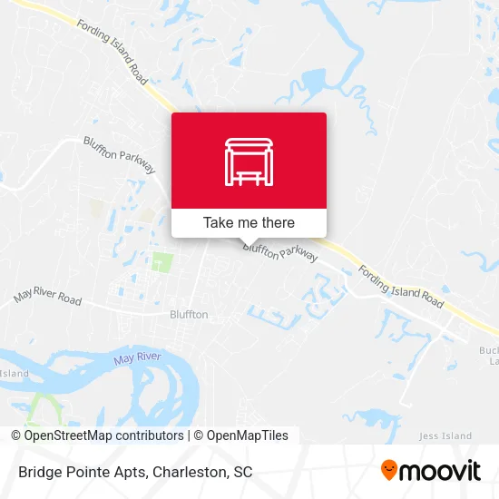 Mapa de Bridge Pointe Apts