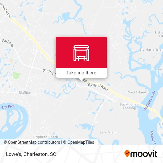 Lowe's map