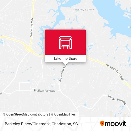Berkeley Place/Cinemark map