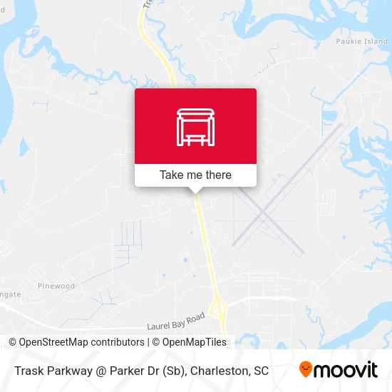Trask Parkway @ Parker Dr (Sb) map