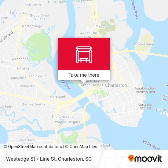 Westedge St / Line St map