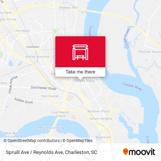 Spruill Ave / Reynolds Ave map