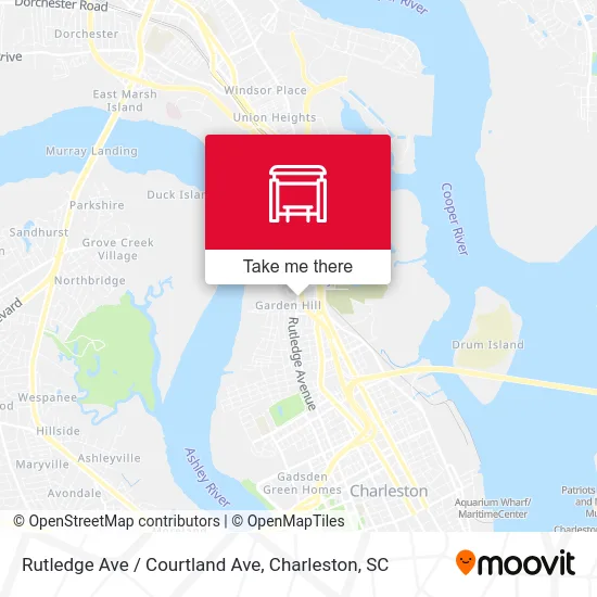 Rutledge Ave / Courtland Ave map