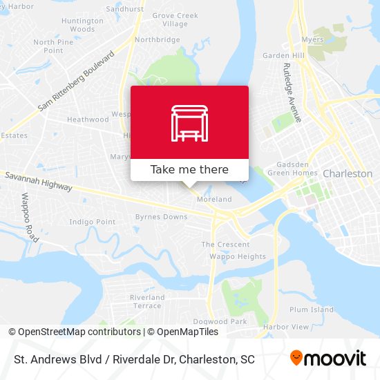 Mapa de St. Andrews Blvd / Riverdale Dr