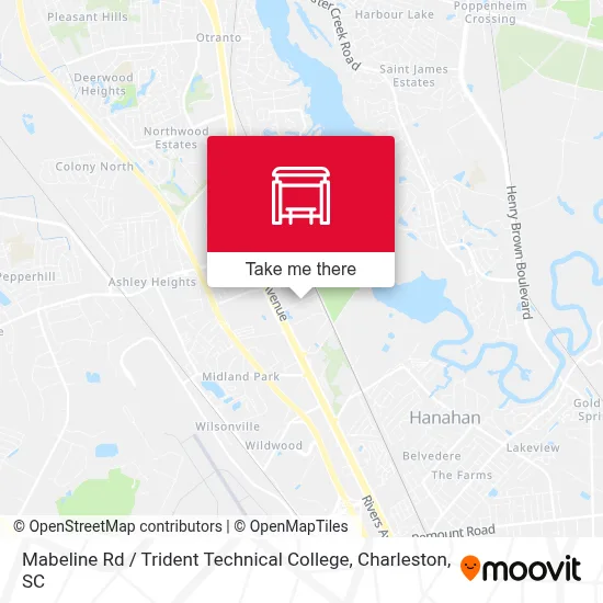 Mabeline Rd / Trident Technical College map
