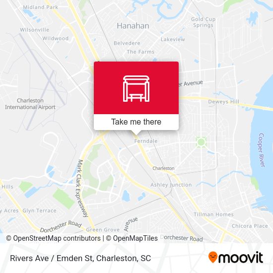 Mapa de Rivers Ave / Emden St