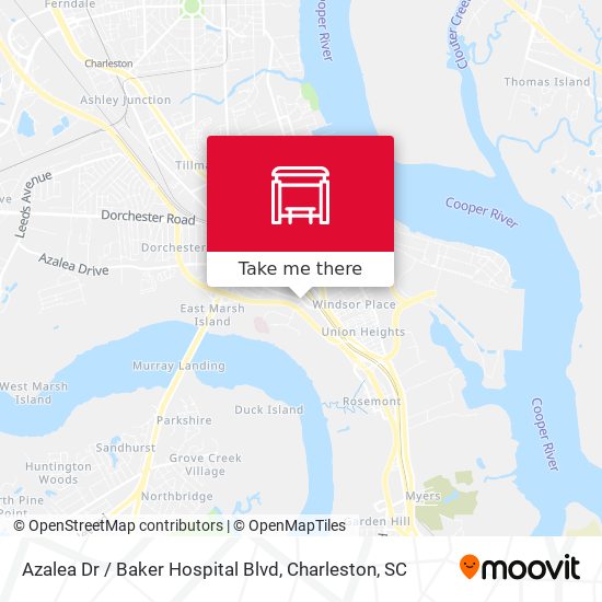 Azalea Dr / Baker Hospital Blvd map