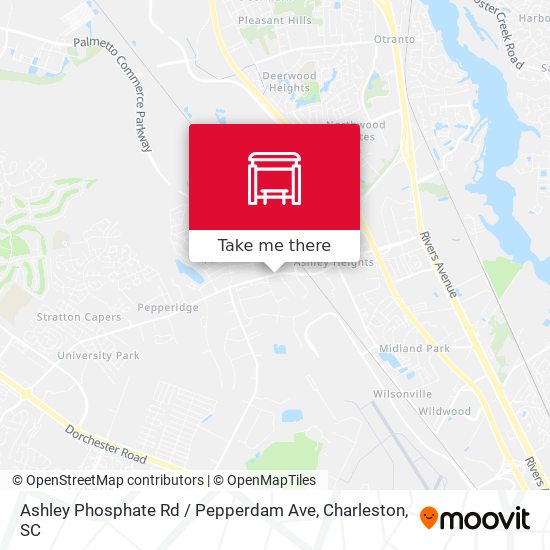 Ashley Phosphate Rd / Pepperdam Ave map