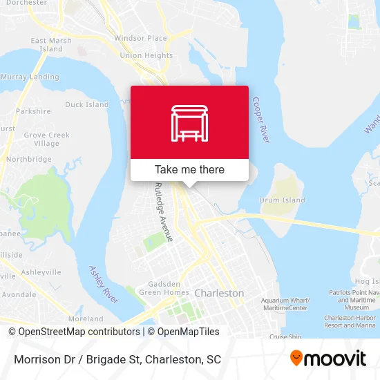 Morrison Dr / Brigade St map